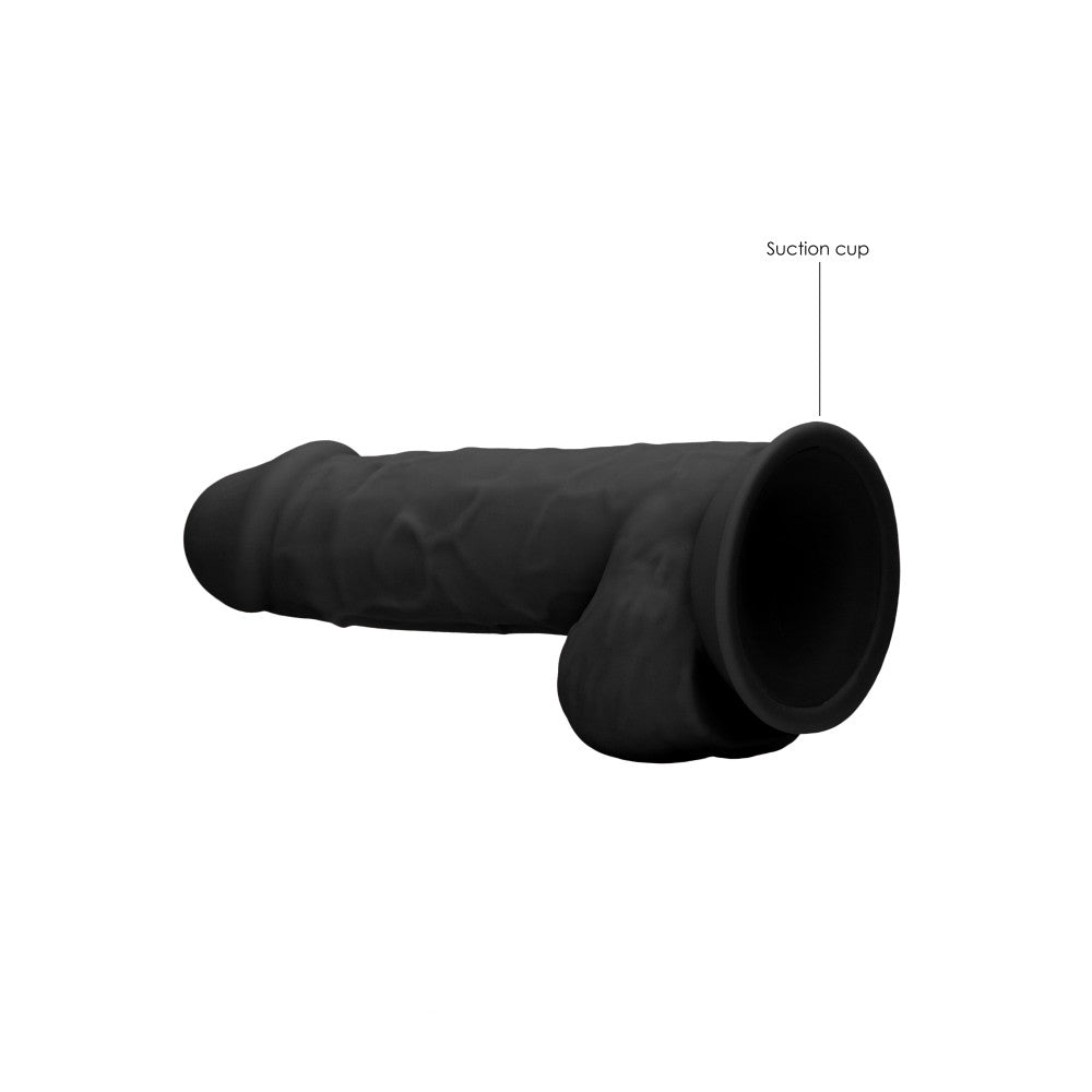 Revolutionary double layer silicone dildo SilexD 8.5" Model 4 black