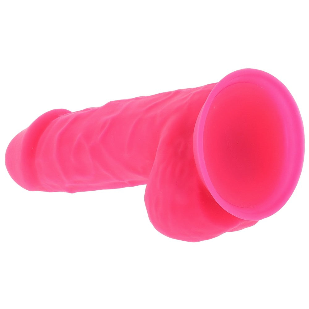 Revolutionary double layer silicone dildo SilexD 8.5" Model 4 pink