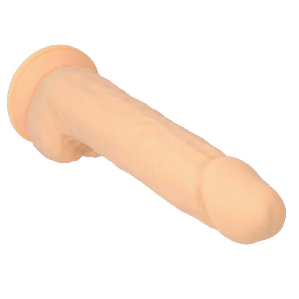 Revolutionary double-layer silicone dildo with testicles SilexD 10” Model 5