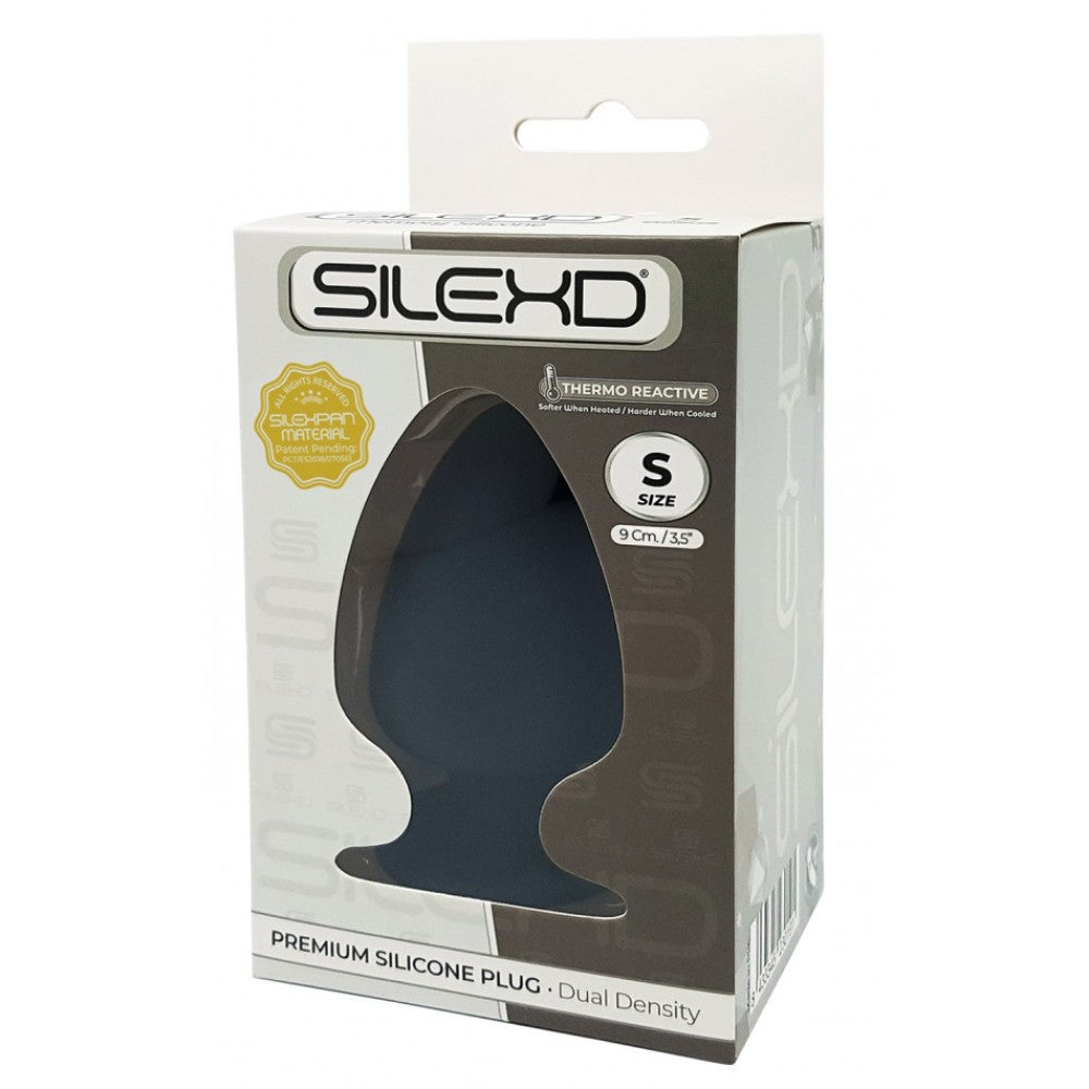 Revolutionary two-layer silicone butt plug SilexD S