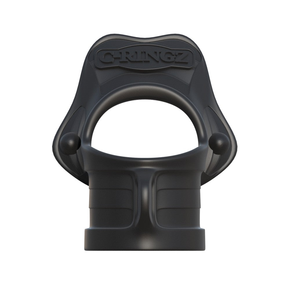 Rock Hard Ball Stretcher Double Cock Ring