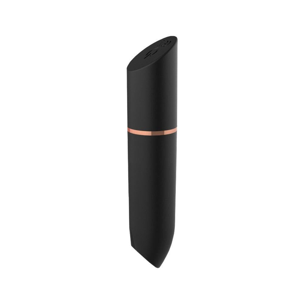 Rocket Silicone Bullet Vibrator Black