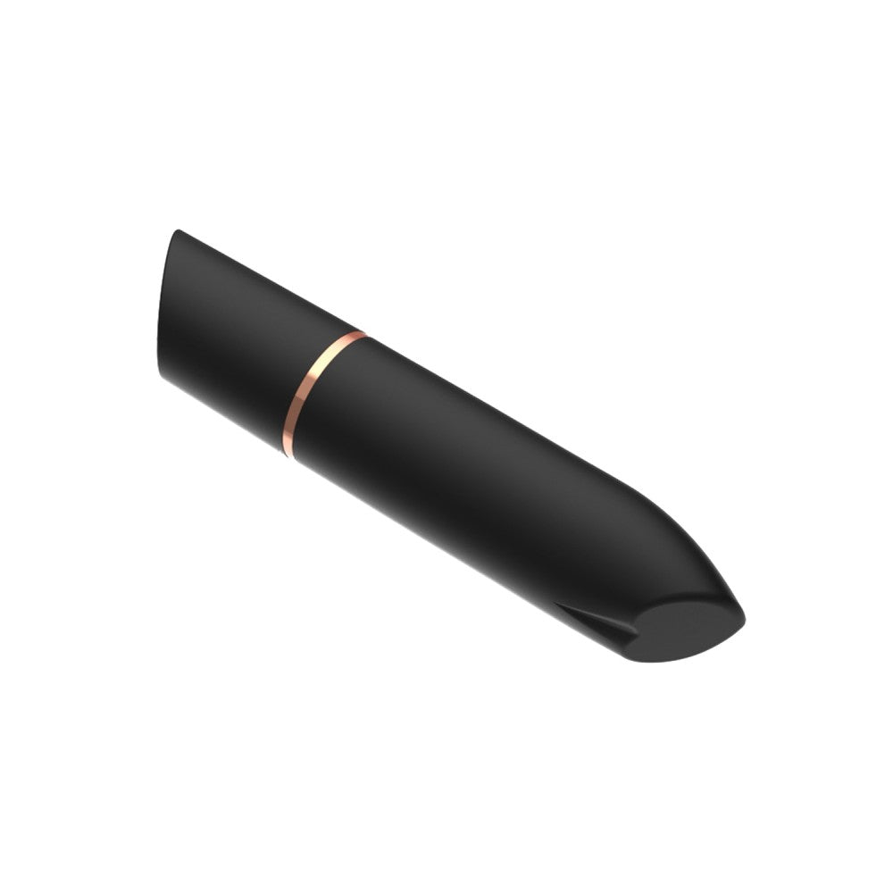 Rocket Silicone Bullet Vibrator Black