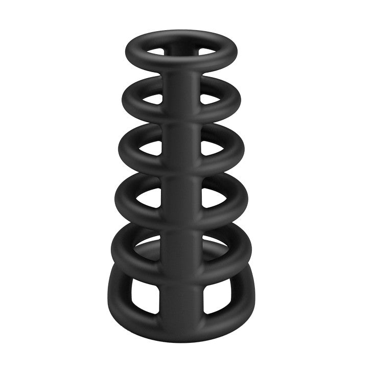 Rodrigo Chastity Silicone Cock Ring Cage