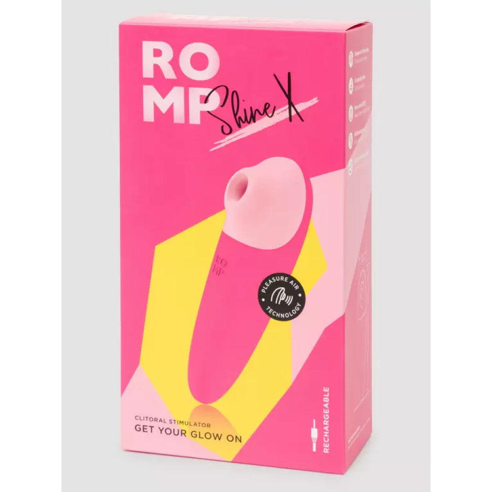 Romp Shine X Pink Rechargeable Clitoris Stimulator