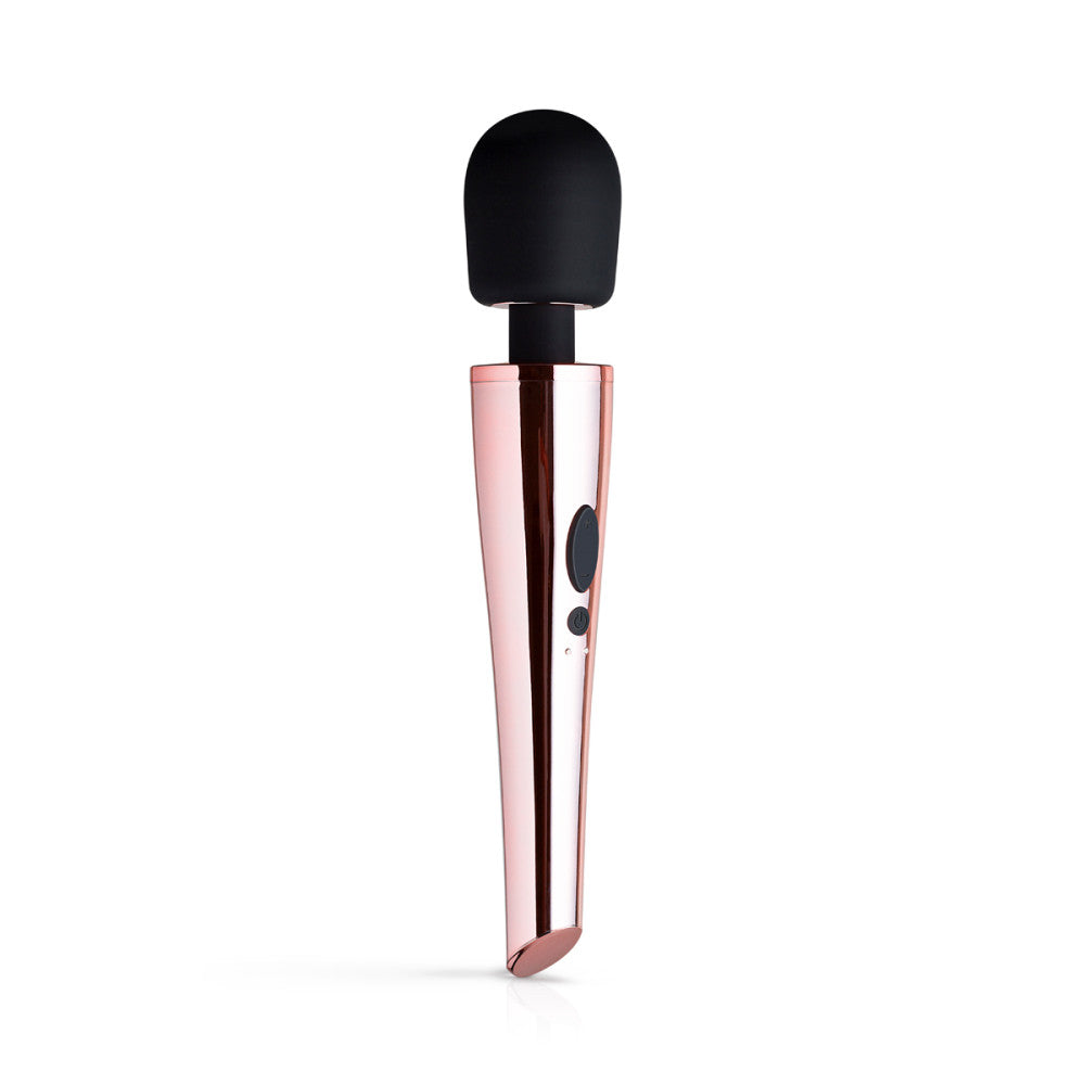 Rosy Gold Powerful Rechargeable Wand Massager