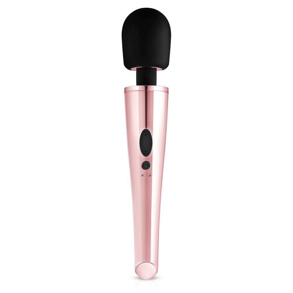 Rosy Gold Powerful Rechargeable Wand Massager