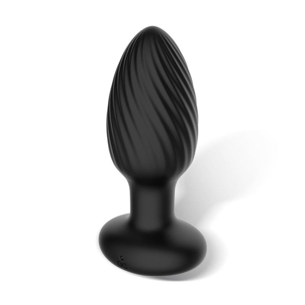 Rotating and vibrating Butt Plug with remote Drago