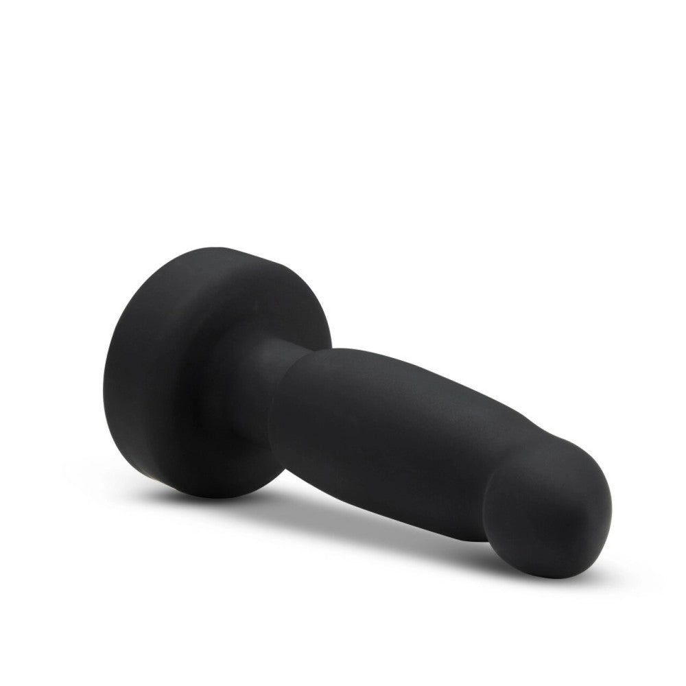 Rotating and vibrating anal toy with beads Circuit Plug black