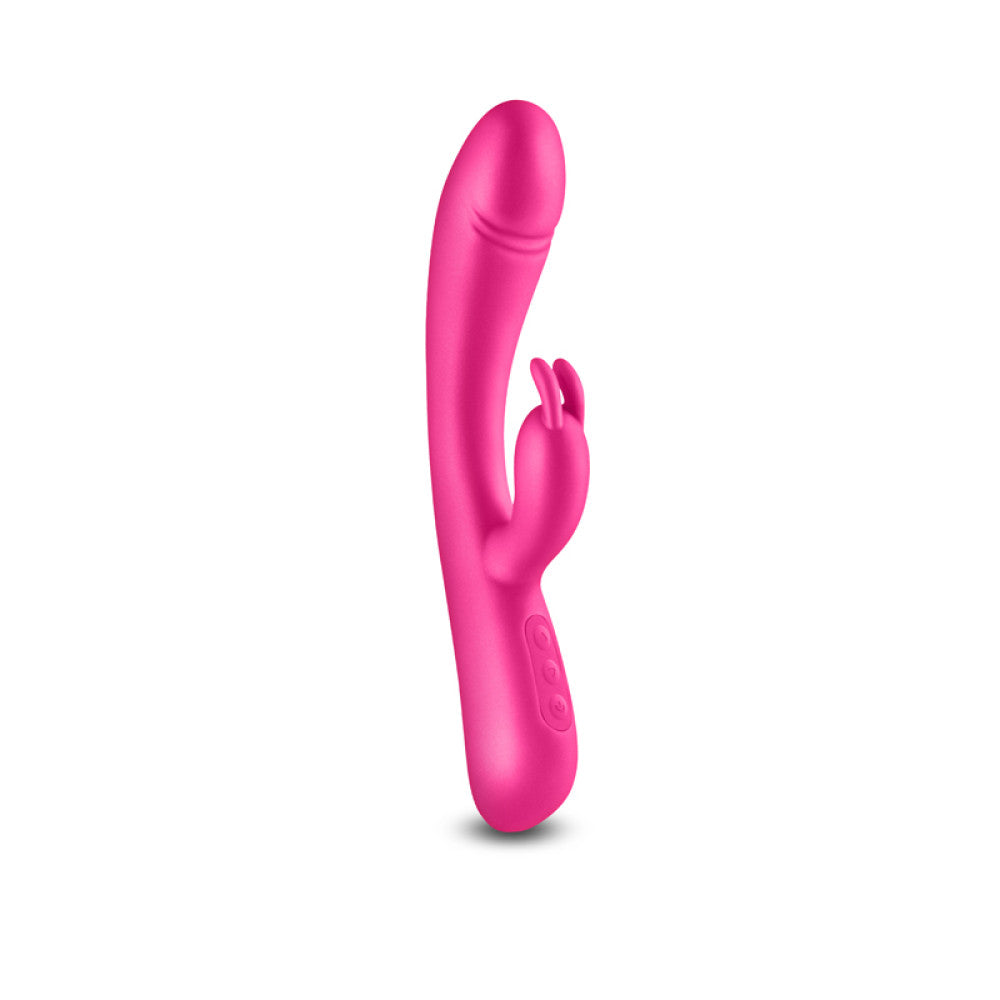 Royals Divine Pink Silicone Rechargeable Rabbit Vibrator