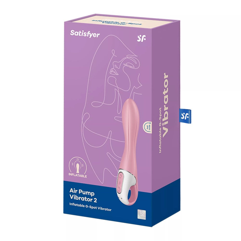 Satisfyer Air Pump 2 Inflatable G-spot Vibrator