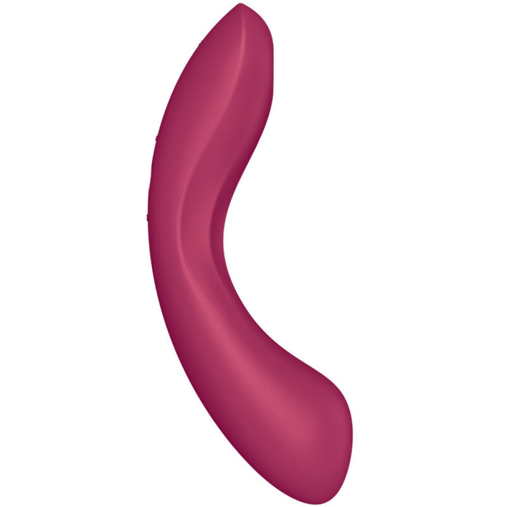 Satisfyer Curvy Trinity 1 2 in 1 suction clitoris stimulator and vibrator