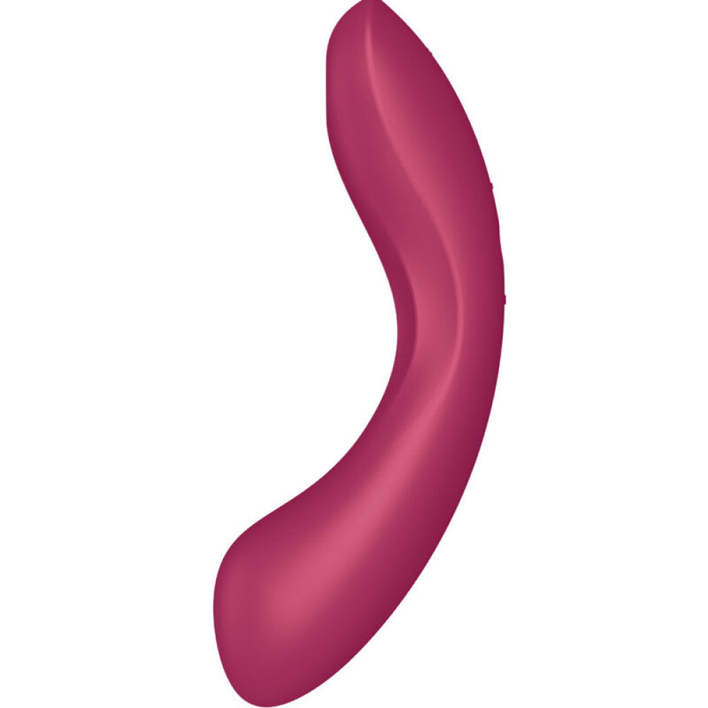 Satisfyer Curvy Trinity 1 2 in 1 suction clitoris stimulator and vibrator