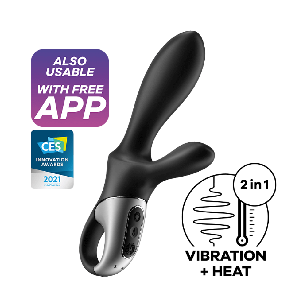 Satisfyer Heat Climax+ Unisex Rechargeable Stimulator with App