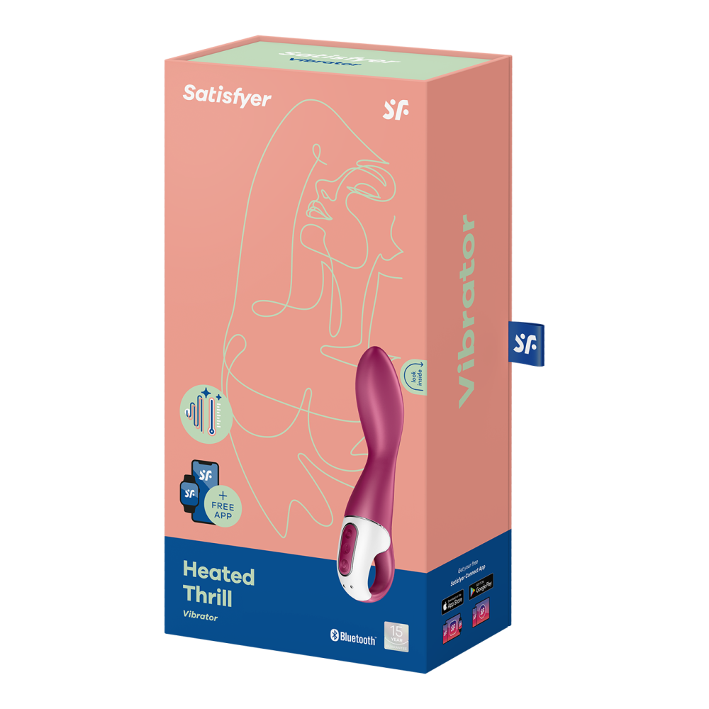 Satisfyer Heated Thrill powerful silicone vibrator