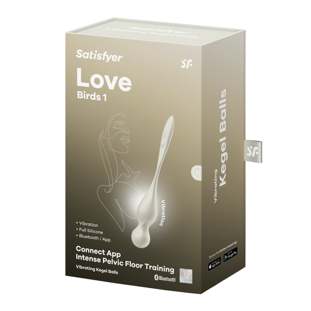 Satisfyer Love Birds 1 Silicone Kegel Balls with App
