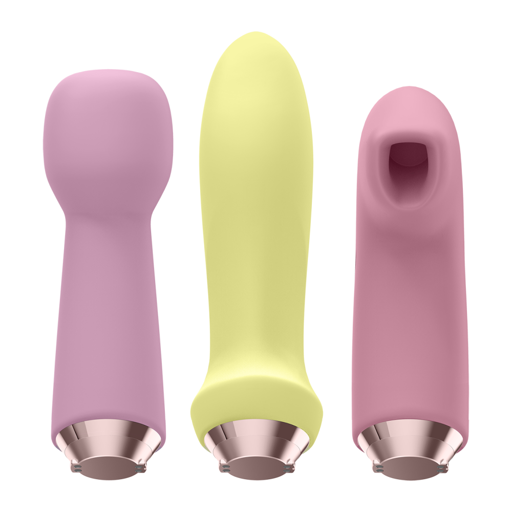 Satisfyer Marvelous Four Deluxe Set of Vibrators and Sucking Clitoral Stimulator