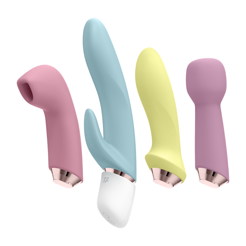 Satisfyer Marvelous Four Deluxe Set of Vibrators and Sucking Clitoral Stimulator