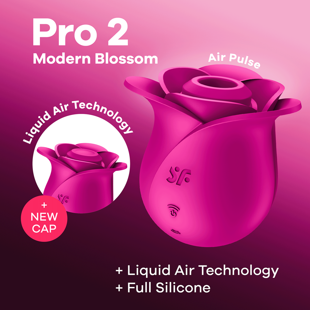 Satisfyer Pro 2 Modern Blossom Rechargeable Clitoris Stimulator