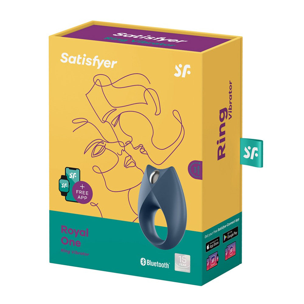 Satisfyer Royal One Rechargeable Vibrating Penis Ring with App