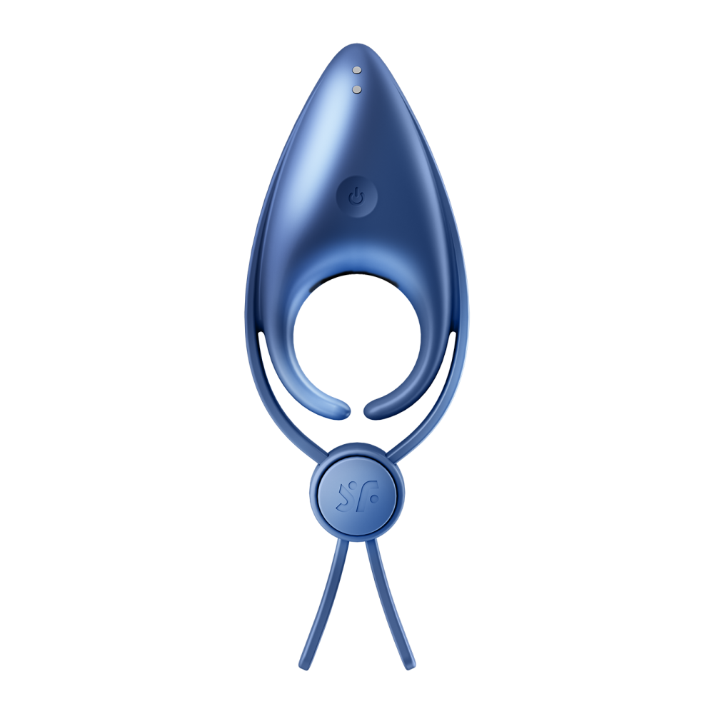 Satisfyer Sniper Blue Silicone Rechargeable Cock Ring