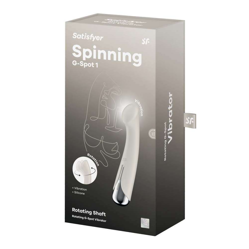 Satisfyer Spinning G-Spot 1 Rechargeable Vibrator White
