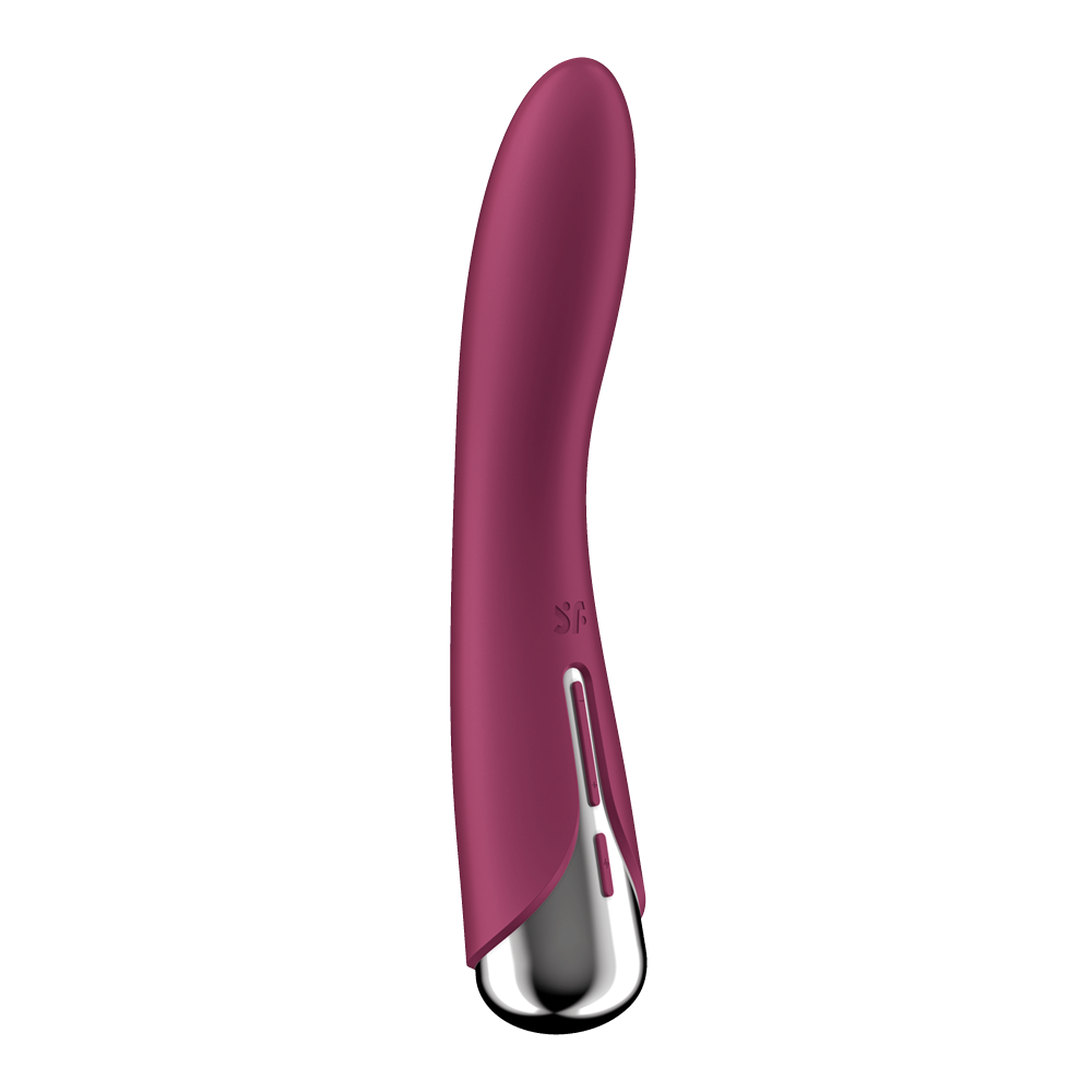 Satisfyer Spinning Vibe 1 Burgundy G-spot Vibrator With Rotation