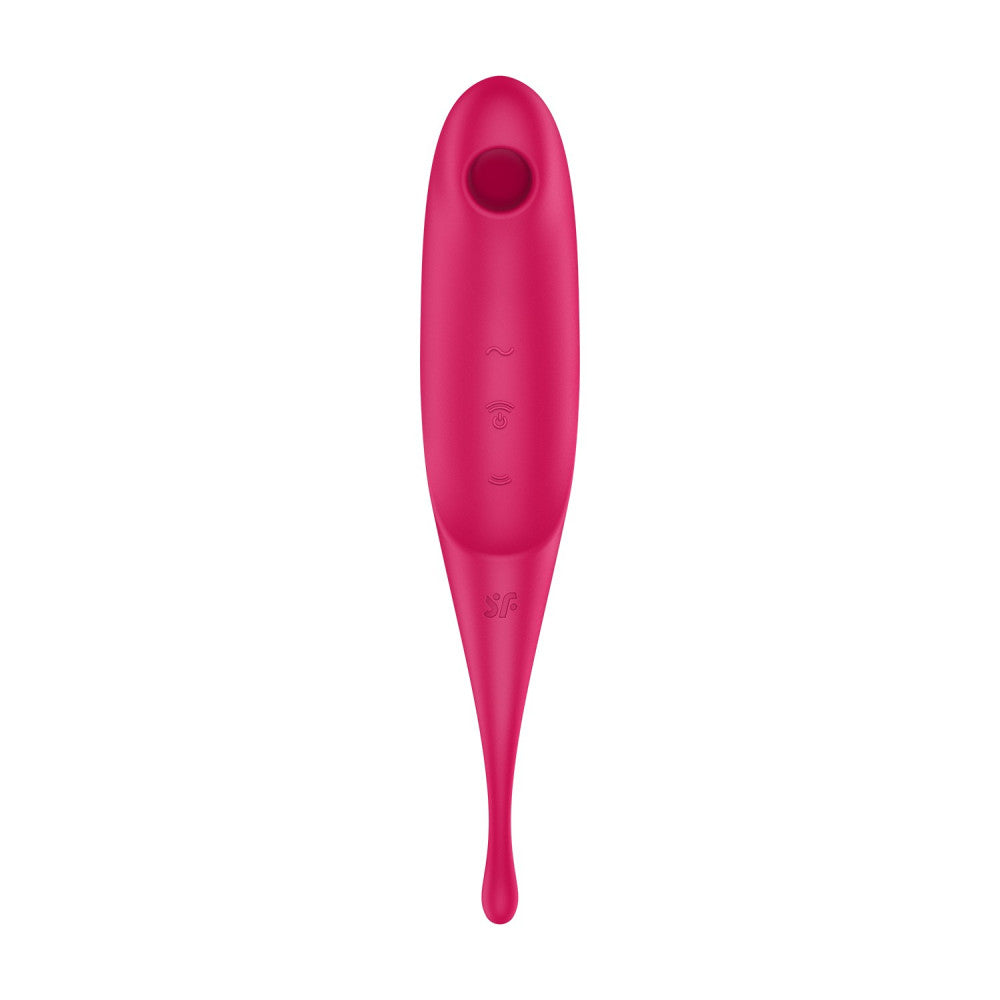 Satisfyer Twirling Pro Rechargeable 2 in 1 Sucking and Vibrating Stimulator