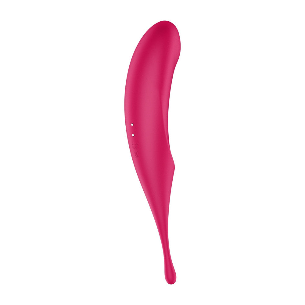 Satisfyer Twirling Pro Rechargeable 2 in 1 Sucking and Vibrating Stimulator