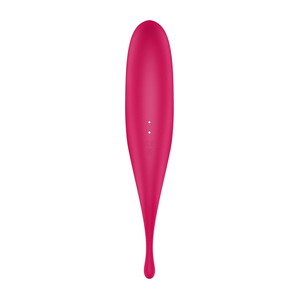 Satisfyer Twirling Pro Rechargeable 2 in 1 Sucking and Vibrating Stimulator