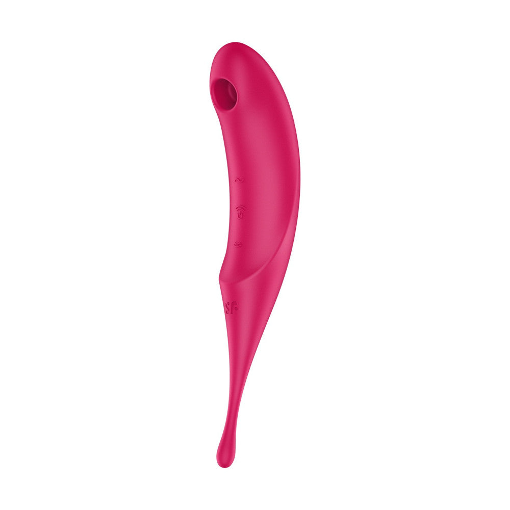 Satisfyer Twirling Pro Rechargeable 2 in 1 Sucking and Vibrating Stimulator