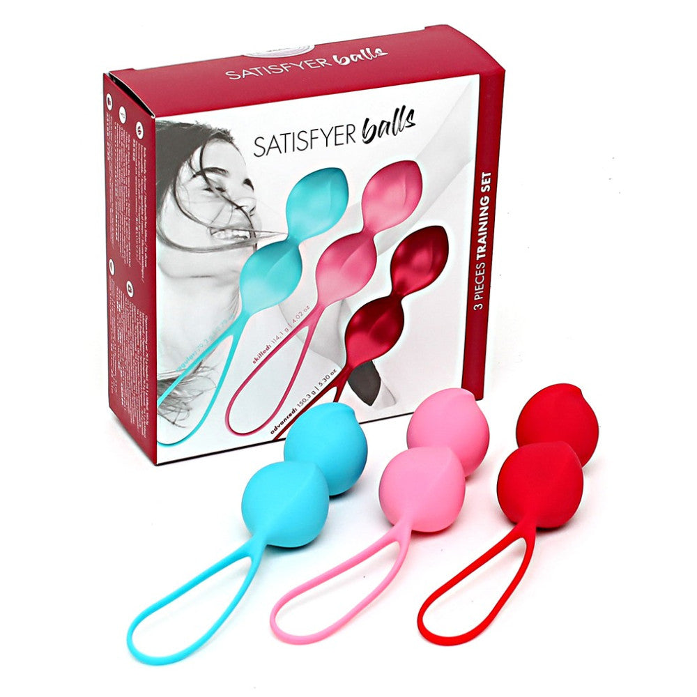 Satisfyer V-Balls silicone vaginal balls set