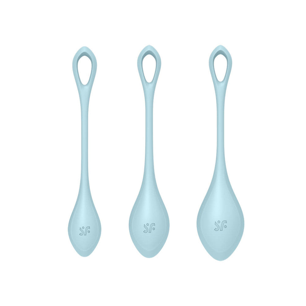 Satisfyer Yoni Power 2 Set of Silicone Vaginal Balls Blue