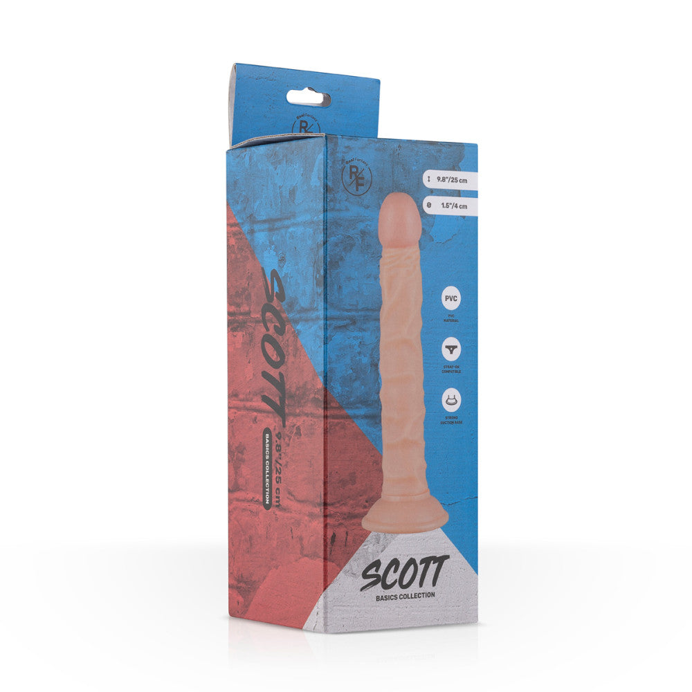 Scott Realistic Dildo with Vacuum Base