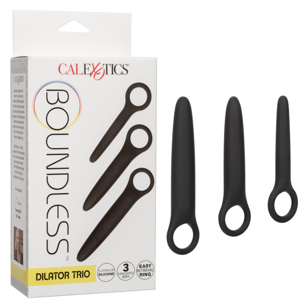 Set of 3 Boundless silicone vaginal dilators