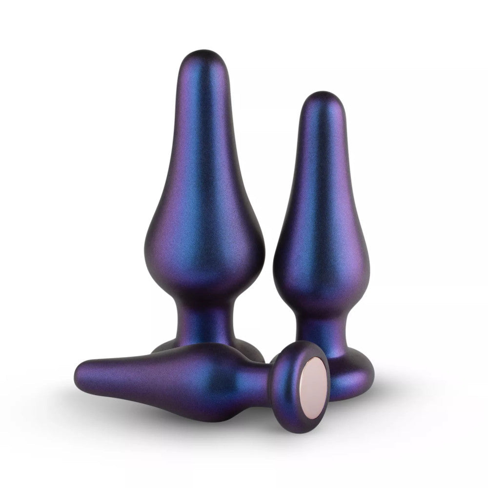 Set of 3 pcs. Hueman Comets silicone anal dilators