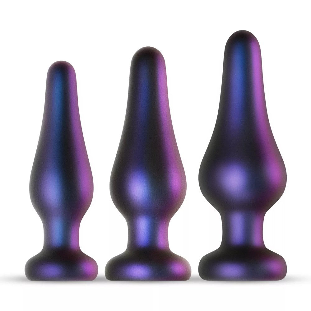 Set of 3 pcs. Hueman Comets silicone anal dilators