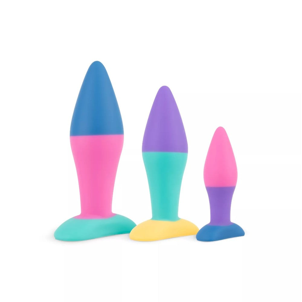 Set of 3 pcs. Koda silicone anal dilators