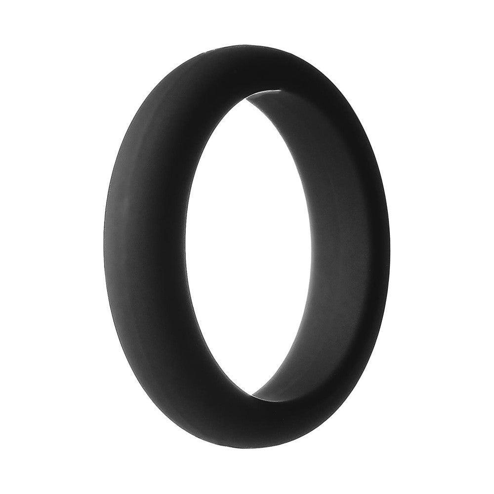 Set of 3 pcs. Ram Rod silicone cock rings black