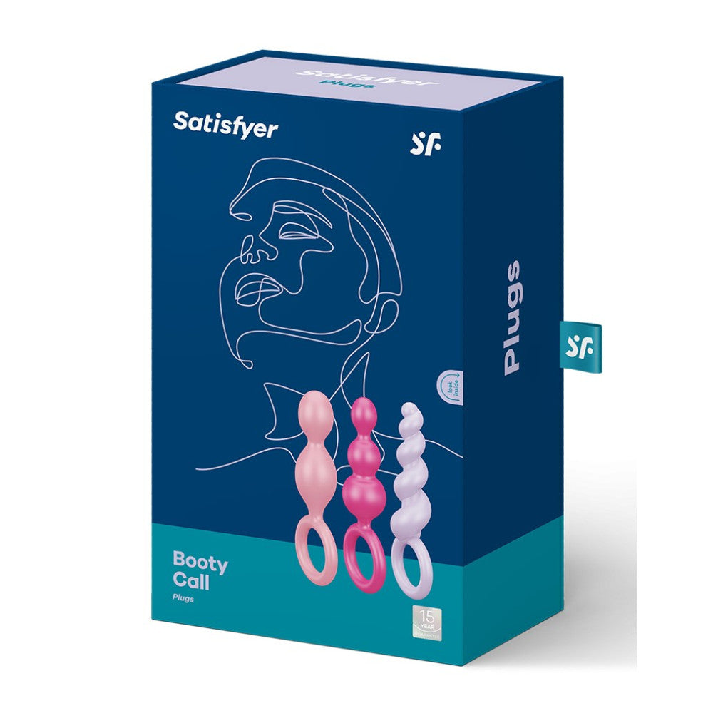 Set of 3 pcs. Satisfyer Plugs silicone anal toys