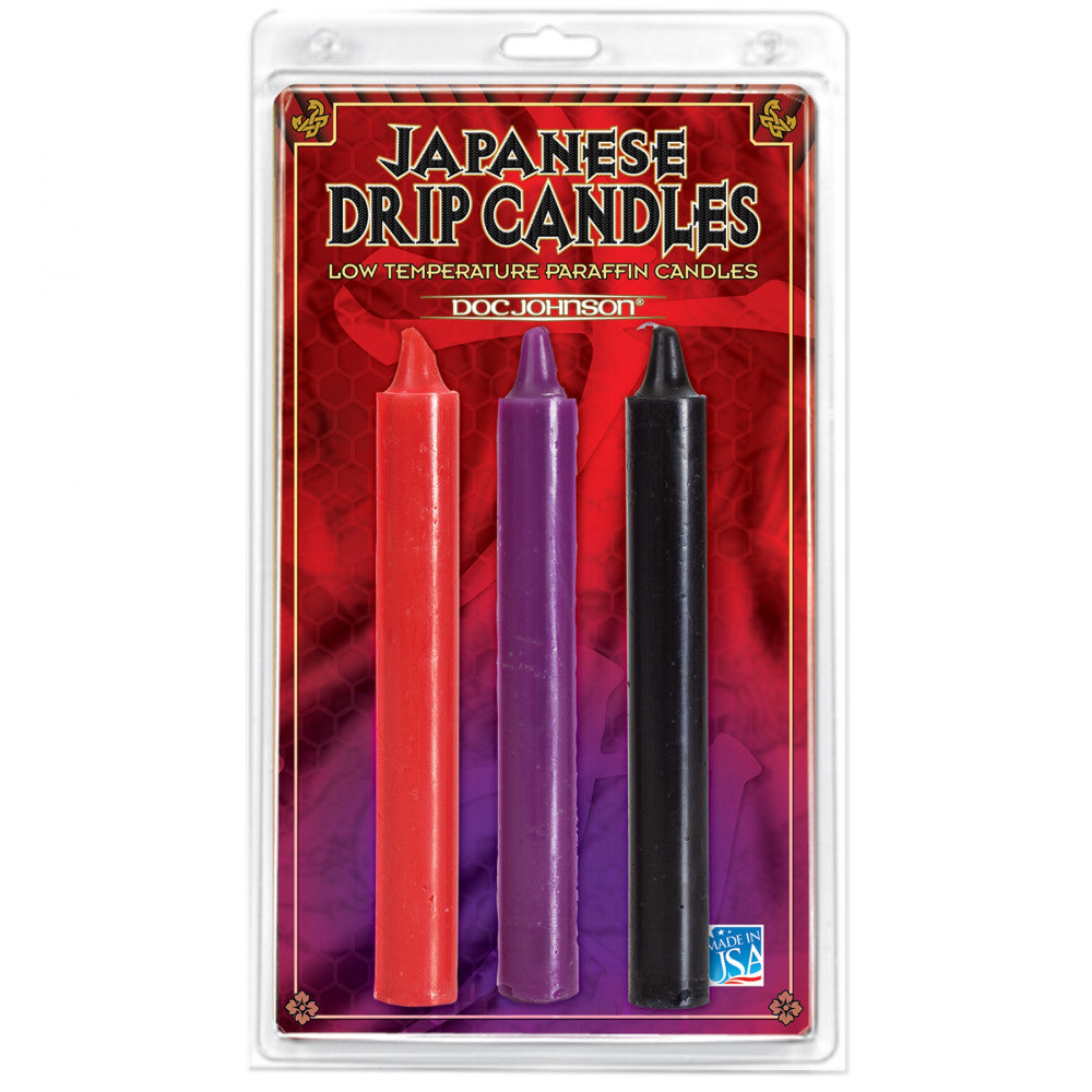 Set of 3 pcs. low temperature candles Japanese Drip Candles