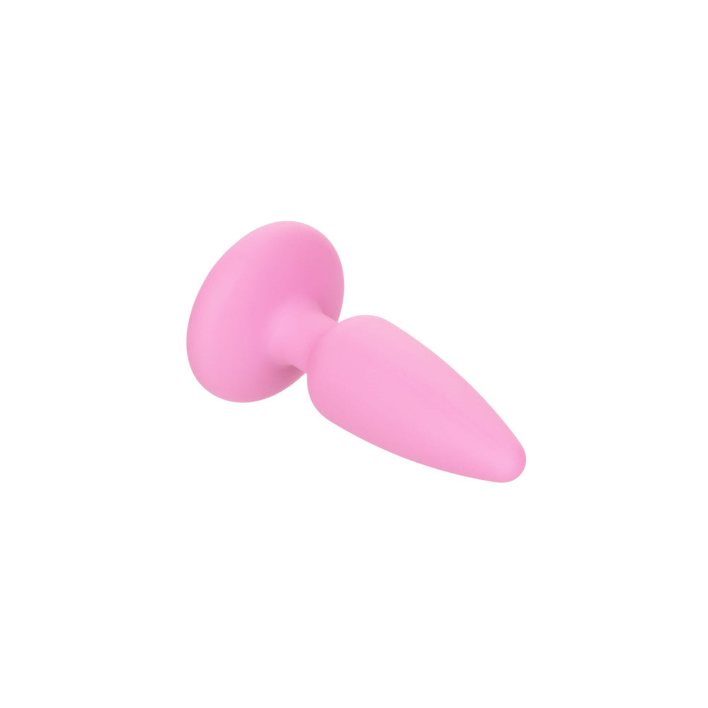 Set of 3 silicone anal dilators with First Time crystal