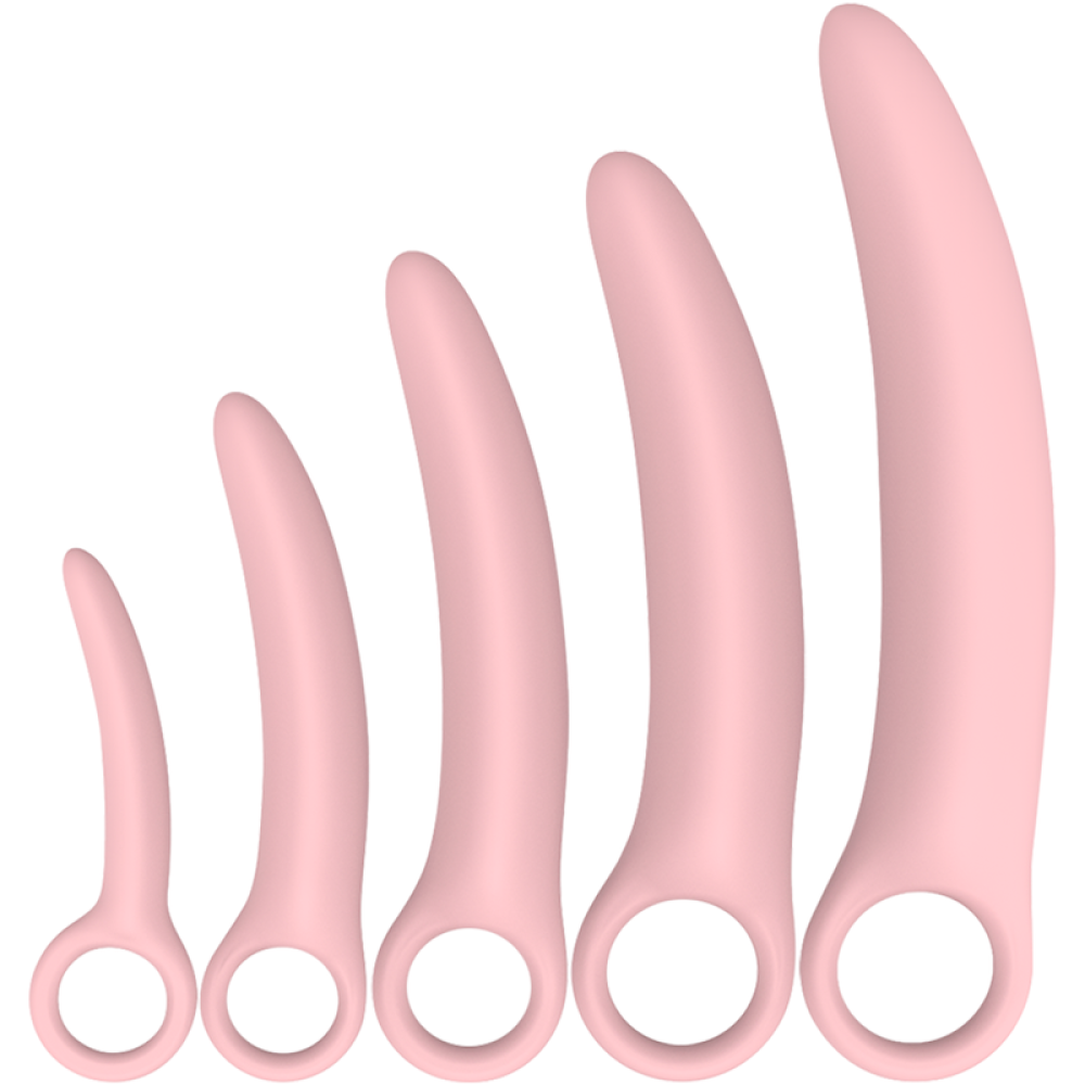 Set of 5 silicone dilators Intimichic