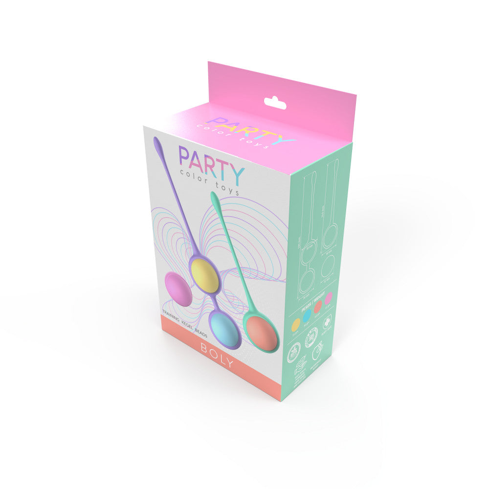 Set of silicone vaginal balls Party Boly