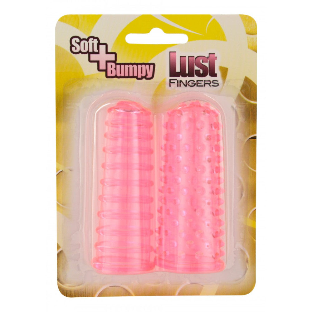 Sex thimbles for stimulation Lust Fingers pink