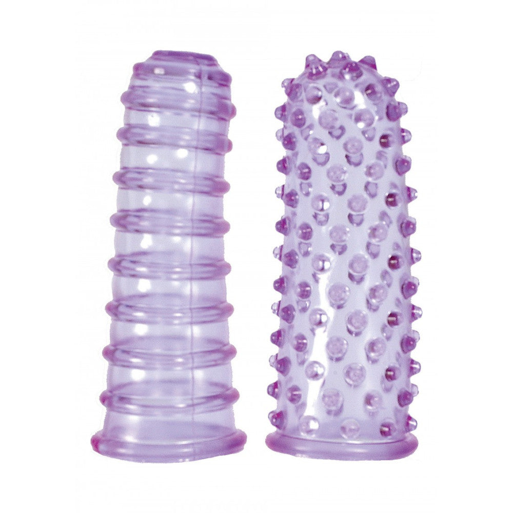 Sex thimbles for stimulation Lust Fingers purple