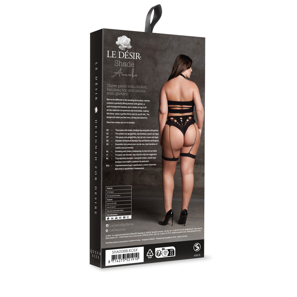 Sexy 3-piece Set Le Desir Ananke Queen Size