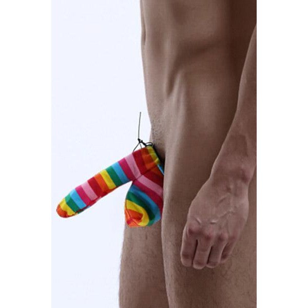 Sexy penis and testicle stocking Q Lingerie