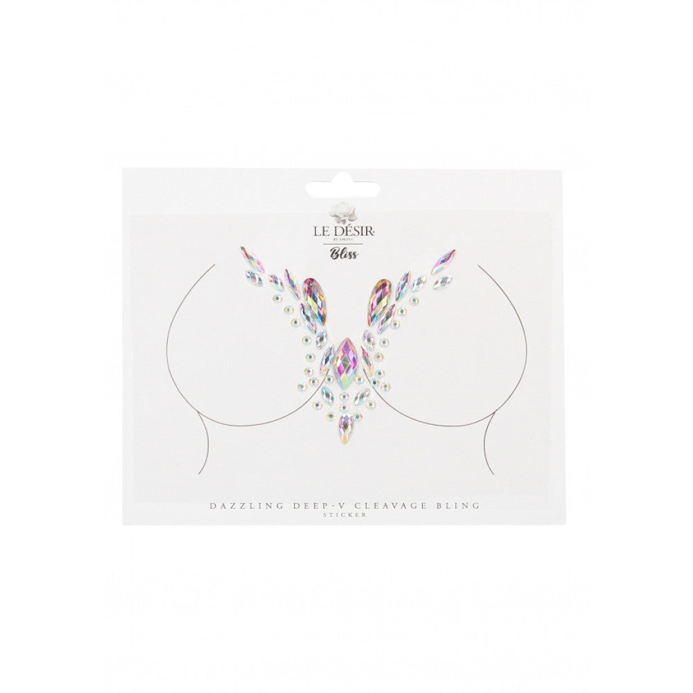 Shots Le Desir Bliss V-Neckline Embellished Crystals