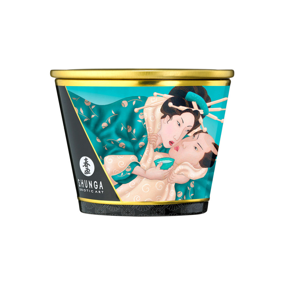 Shunga Sensual floral scented massage candle